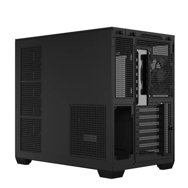 Case ASUS A32 PLUS Tempered Glass + 4 ARGB Fans - Black 