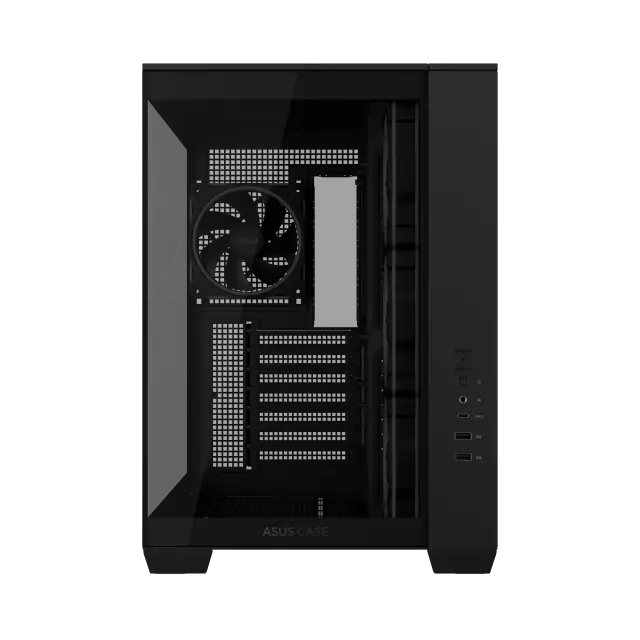 Case ASUS A32 PLUS Tempered Glass + 4 ARGB Fans - Black 