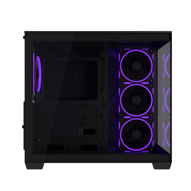 Case ASUS A32 PLUS Tempered Glass + 4 ARGB Fans - Black 