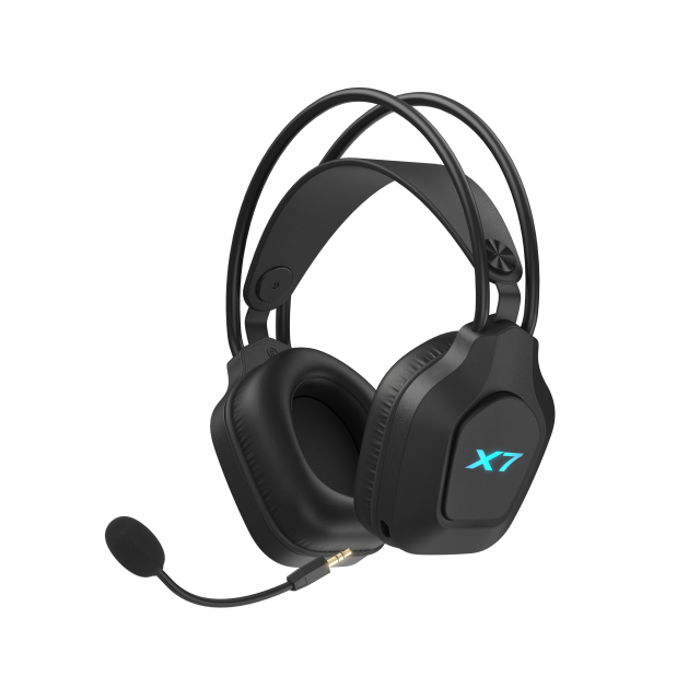 A4tech X7 Gaming Wireless Headphones XR-200, Bluetooth, RGB, black 