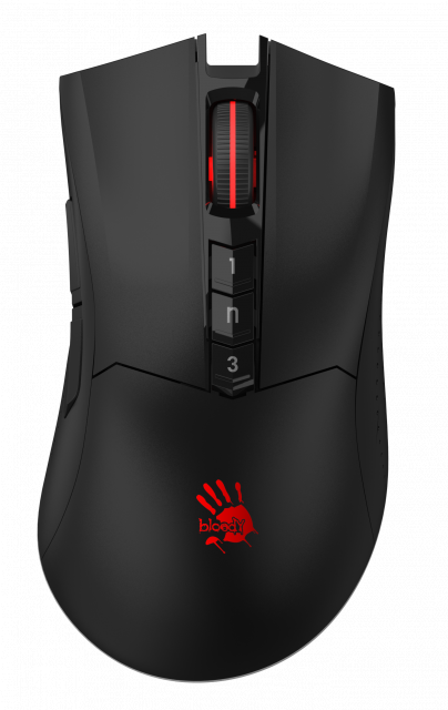 A4tech Bloody R90 Plus Stone black Gaming wireless optical mouse 