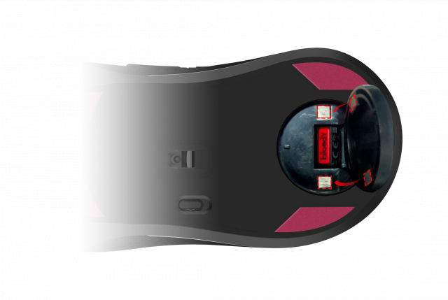A4tech Bloody R90 Plus Stone black Gaming wireless optical mouse 