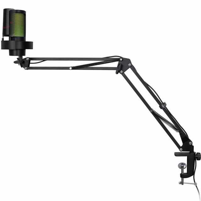 Microphone with Adjustable Arm Stand FIFINE A8T RGB - Black 