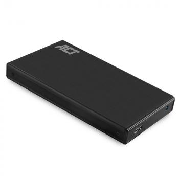 Чекмедже за твърд диск ACT AC1200, SATA, 2.5", USB-C 3.2 Gen1, Черен