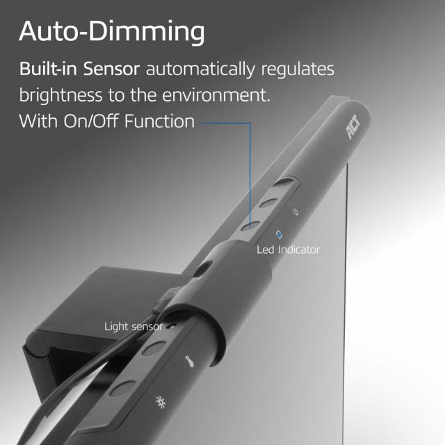 ACT Dimmable Monitor LED Light Bar, USB powered 