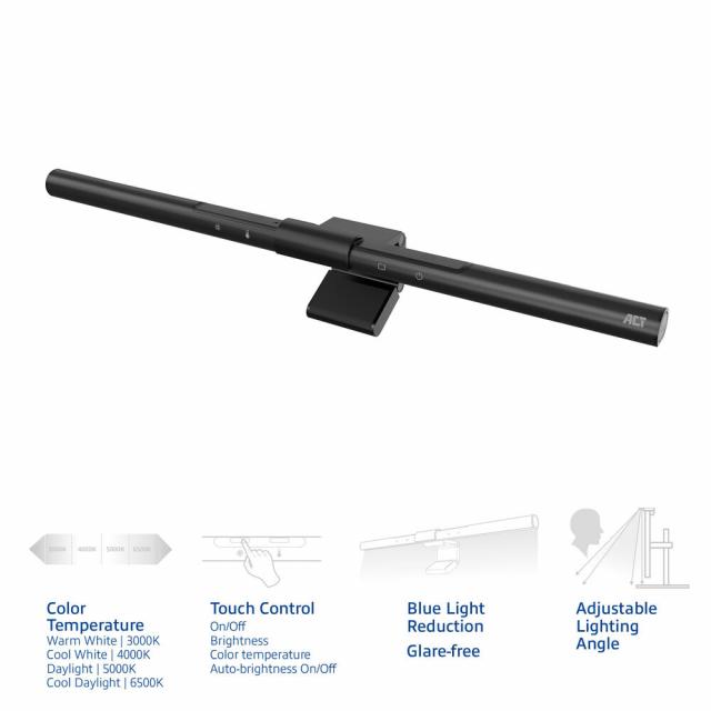 ACT Dimmable Monitor LED Light Bar, USB powered 