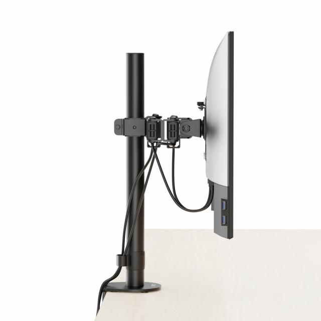 Single monitor arm Black AC8301, 10" - 35" 