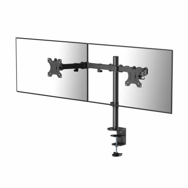 Monitor desk mount, 2 screens up to 35", VESA 