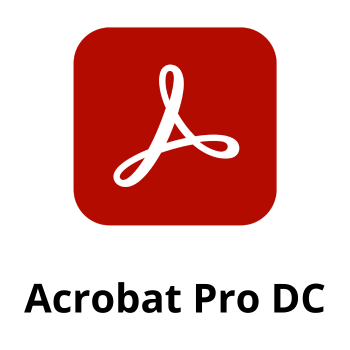Software Adobe Acrobat Pro for teams Multi European Languages Subscription New, Education Named License