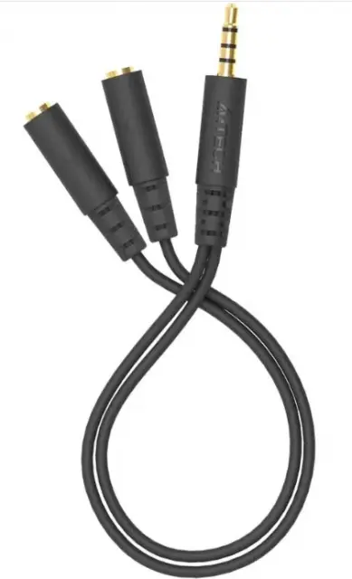 A4Tech Адаптер AD-3P 3.5mm жак мъжко - 2 х 3.5mm жак женско 