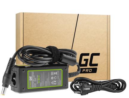 Notebook Power Supply  GREEN CELL, PRO Charger / AC Adapter 19V 2.37A 45W for Acer  5,5mm- 1,7mm 