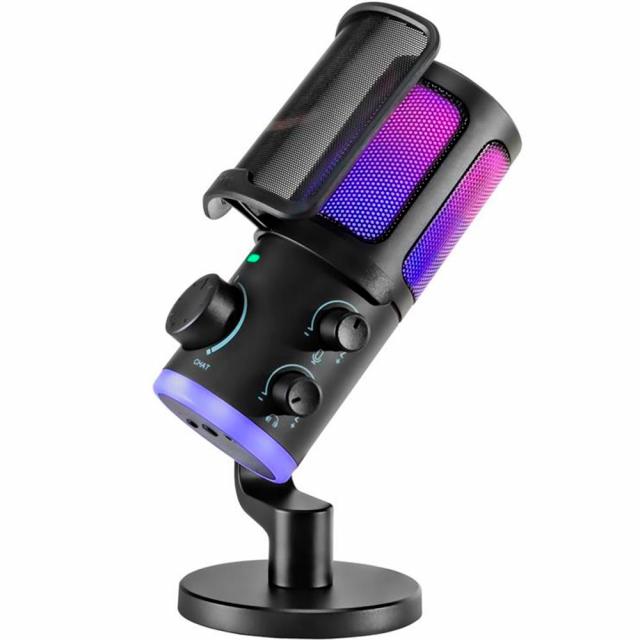 Desktop Microphone FIFINE AM6 RGB - Black 