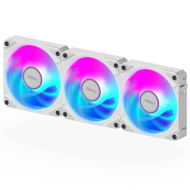 Triple Fans GIGABYTE AORUS EZ CHAIN 120 ICE 3-Pack ARGB 