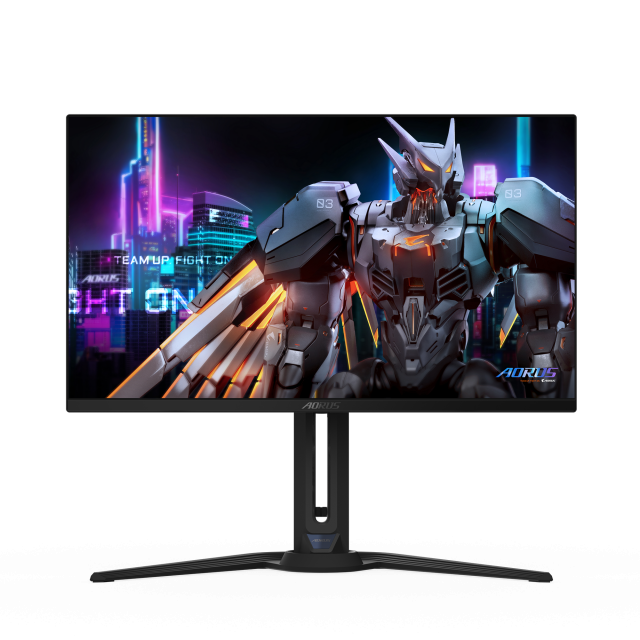 Геймърски монитор GIGABYTE AORUS FO27Q2 QD-OLED,2K QHD, 240Hz, 0.03ms, Vesa ClearMR 13000, HDR 400, KVM 