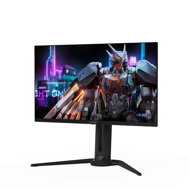 Геймърски монитор GIGABYTE AORUS FO27Q2 QD-OLED,2K QHD, 240Hz, 0.03ms, Vesa ClearMR 13000, HDR 400, KVM 