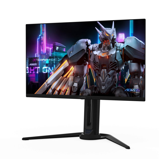 Геймърски монитор GIGABYTE AORUS FO27Q5P - 27" QD-OLED, QHD (2560 x 1440), 500Hz, 0.03ms 