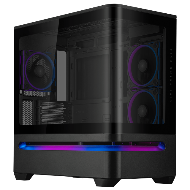 Case ASUS Prime AP202 ARGB mATX + 3 ARGB Fans - Black 