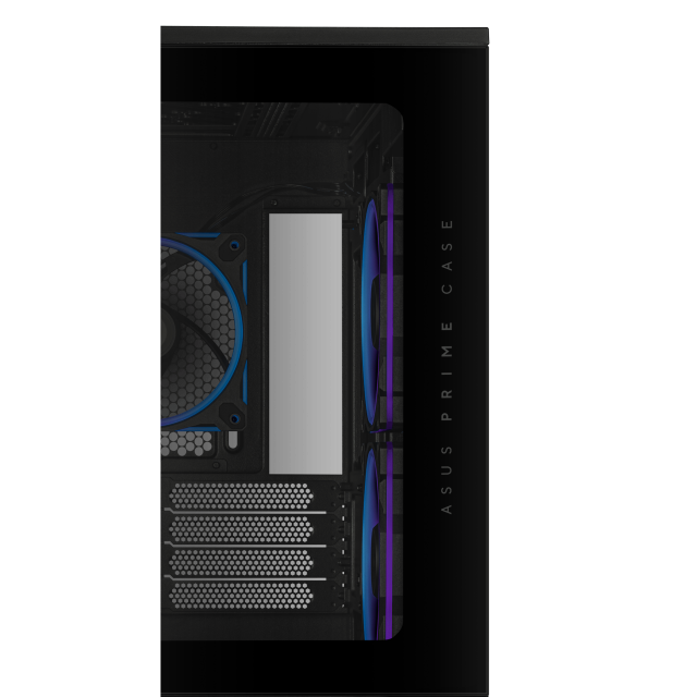 Case ASUS Prime AP202 ARGB mATX + 3 ARGB Fans - Black 