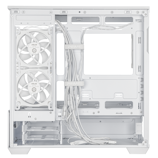 Case ASUS Prime AP202 ARGB mATX + 3 ARGB Fans - White 