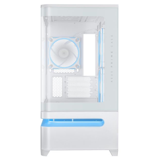 Case ASUS Prime AP202 ARGB mATX + 3 ARGB Fans - White 