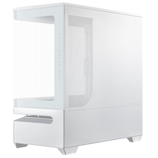 Case ASUS Prime AP202 ARGB mATX + 3 ARGB Fans - White 