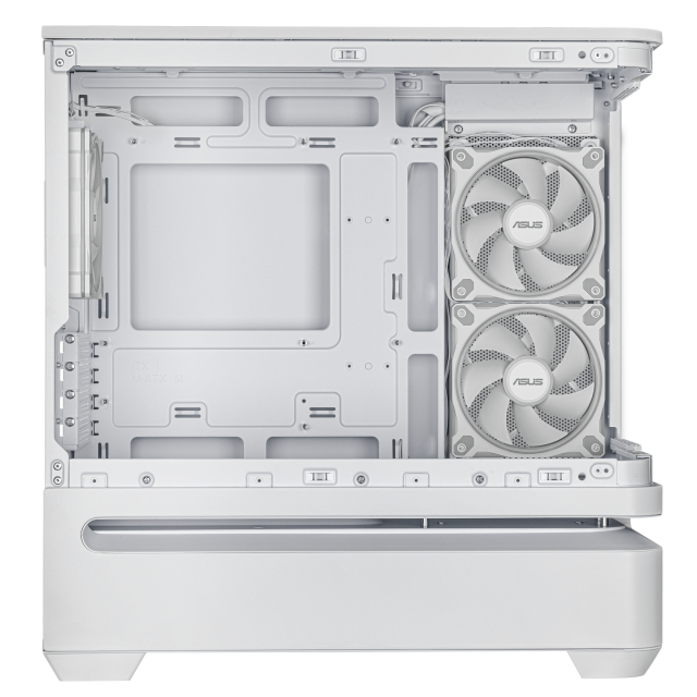 Case ASUS Prime AP202 ARGB mATX + 3 ARGB Fans - White 