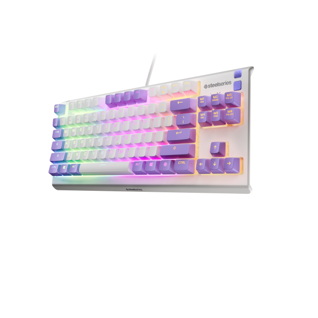 Gaming Keyboard SteelSeries Apex 3 TKL Amethyst - Quiet Switct, US Layout 