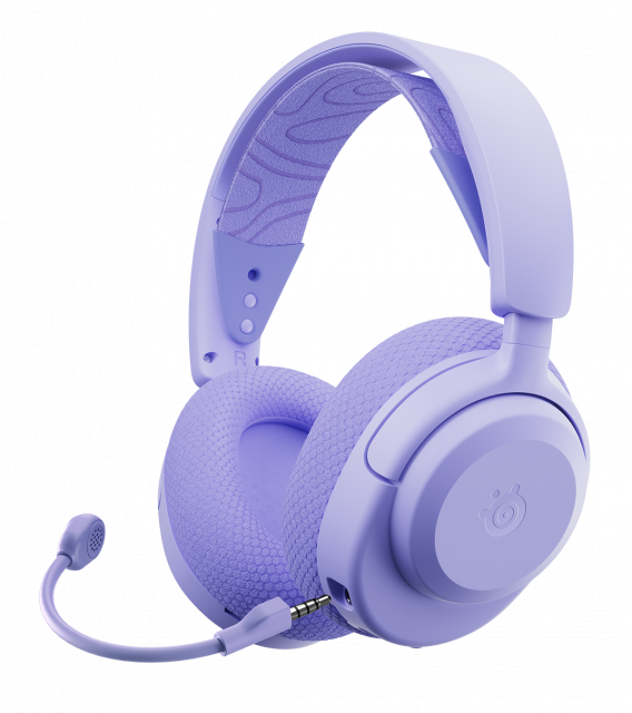 Геймърски слушалки SteelSeries Arctis Nova 3P Wireless - Lavander 