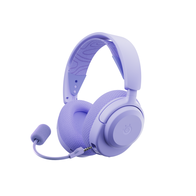 Безжични геймърски слушалки SteelSeries Arctis Nova 3 - Lavander 