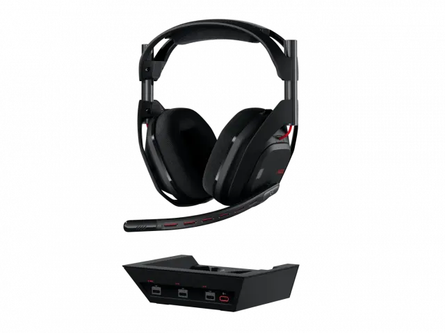 Logitech Astro A50 Lightspeed wireless headphones with dock, black 