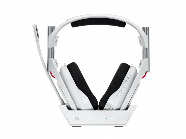 Logitech Astro A50 Lightspeed wireless headphones with dock, White 