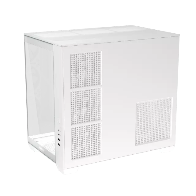 Case ASUS A32 PLUS Tempered Glass + 4 ARGB Fans - White 
