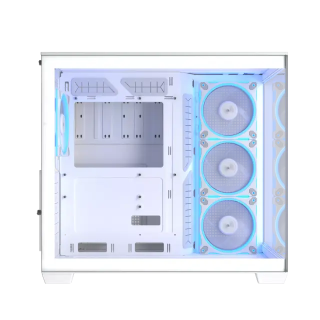 Case ASUS A32 PLUS Tempered Glass + 4 ARGB Fans - White 