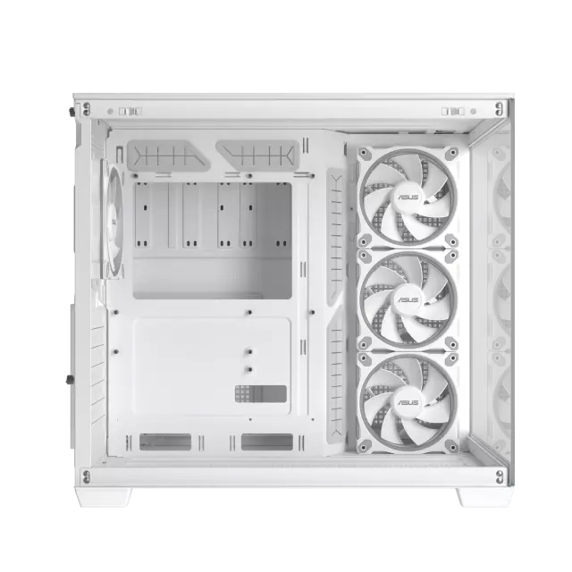 Case ASUS A32 PLUS Tempered Glass + 4 ARGB Fans - White 