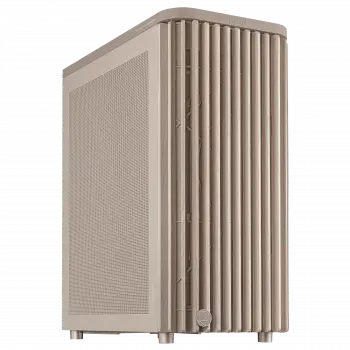Case ASUS ProArt PA401 Wood Edition Beige - Mesh Panel