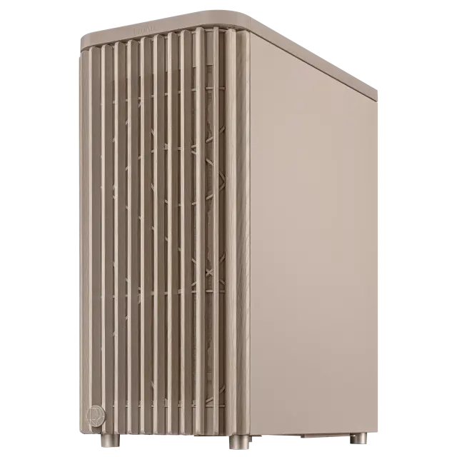 Case ASUS ProArt PA401 Wood Edition Beige - Mesh Panel 