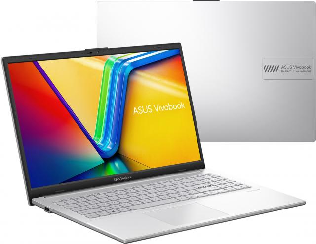 Notebook ASUS Vivobook Go 15 E1504FA-BQ5363WNA  - 15.6" IPS FullHD, AMD Ryzen 5 40, 16GB LPDDR5, 512GB SSD, Win 11 Home - Silver 