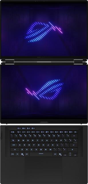 Notebook ASUS ROG Zephyrus Duo 16 2026 GX651AX-SR086X - 16" OLED Touchscreen, 120Hz, 2.8K, Intel Core Ultra 9 386H, 64GB LPDDR5X, 2TB SSD, RTX 5090 24GB GDDR7, Win 11 Pro 