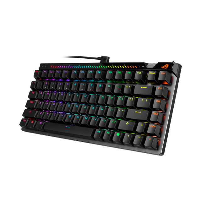 Gaming Mechanical Keyboard ASUS ROG Falchion Ace 75 HE Black - ROG HFX V2 Magnetic Switch 