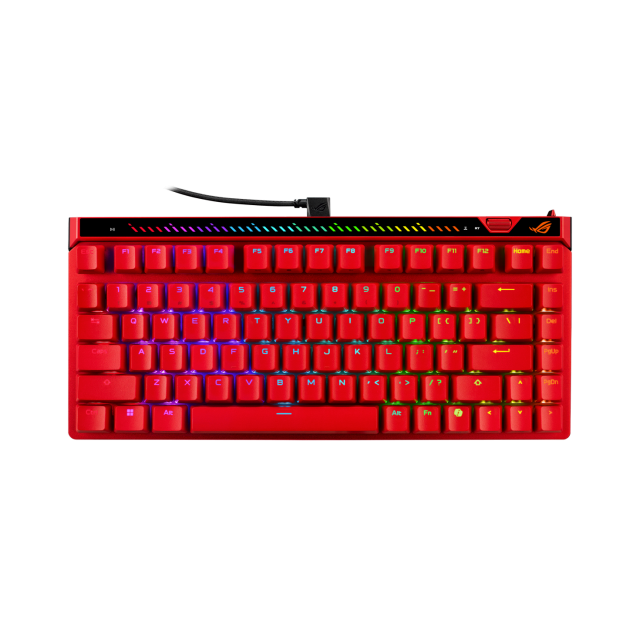 Gaming Mechanical Keyboard ASUS ROG Falchion Ace 75 HE Red - ROG HFX V2 Magnetic Switch 