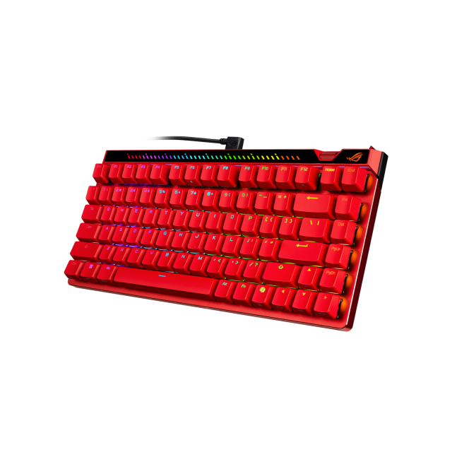 Gaming Mechanical Keyboard ASUS ROG Falchion Ace 75 HE Red - ROG HFX V2 Magnetic Switch 