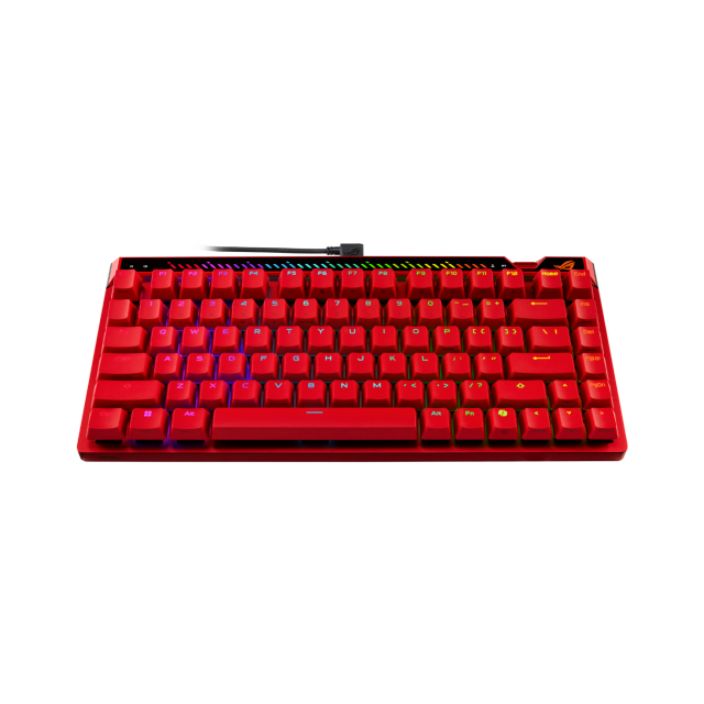 Gaming Mechanical Keyboard ASUS ROG Falchion Ace 75 HE Red - ROG HFX V2 Magnetic Switch 