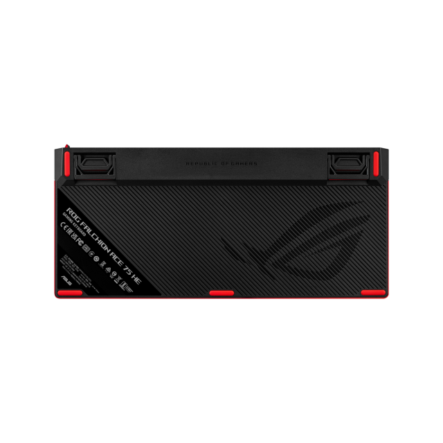 Gaming Mechanical Keyboard ASUS ROG Falchion Ace 75 HE Red - ROG HFX V2 Magnetic Switch 