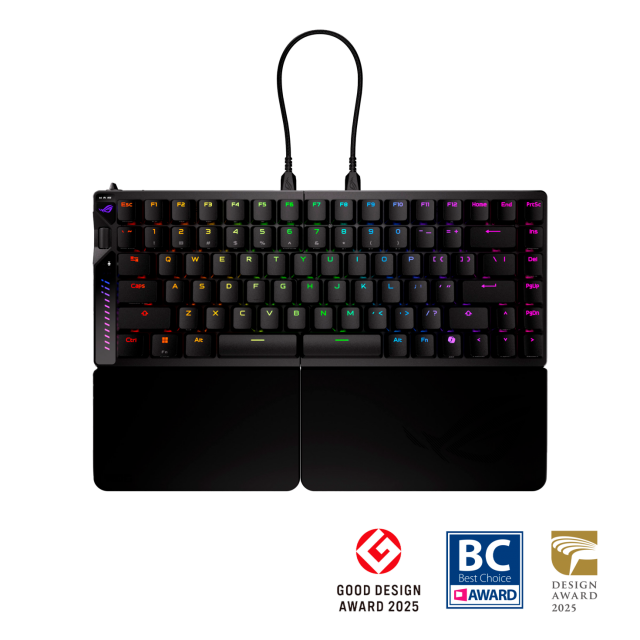 Gaming Wireless Keyboard ASUS ROG Falcata 75% - ROG HFX V2 Magnetic Switch 