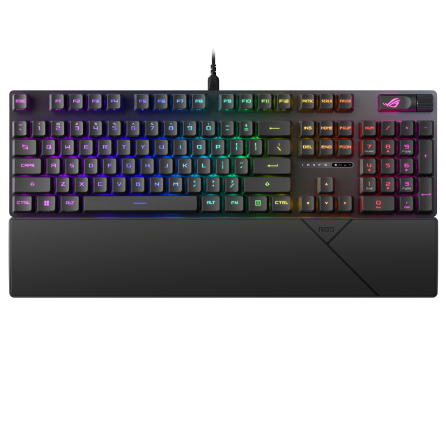 Gaming mechanical keyboard ASUS ROG Strix Scope II RX - ROG RX Optical Switch Red 