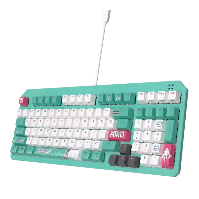 Gaming Keyboard ASUS TUF Gaming K3 Gen II Hatsune Miku Edition - Optical Mechanical Switch 