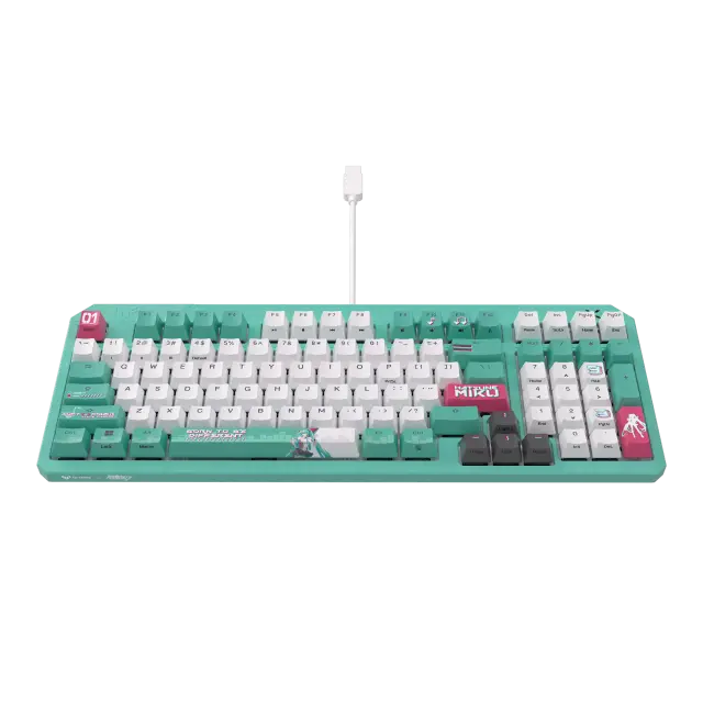 Gaming Keyboard ASUS TUF Gaming K3 Gen II Hatsune Miku Edition - Optical Mechanical Switch 