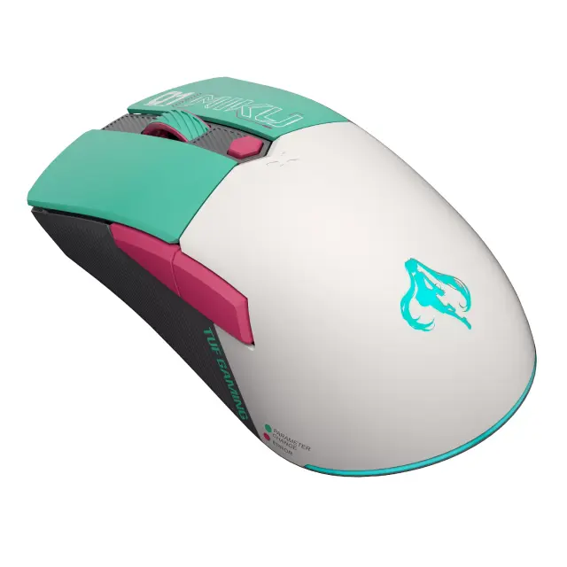 Gaming Mouse ASUS TUF Gaming Mini Wireless Hatsune Miku Edition - 65g 
