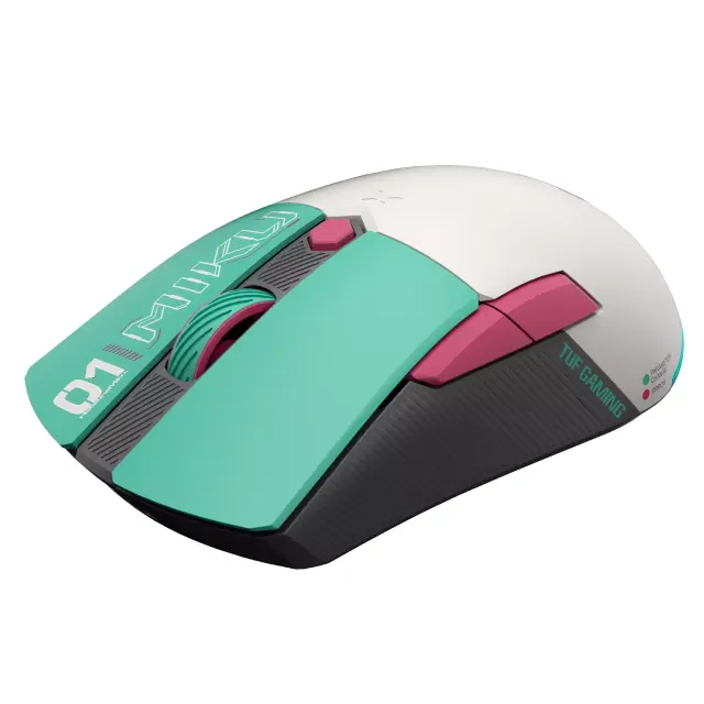 Gaming Mouse ASUS TUF Gaming Mini Wireless Hatsune Miku Edition - 65g 