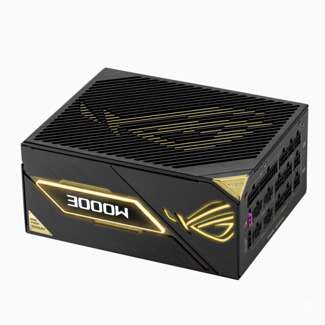 Power Supply ASUS ROG THOR III 3000W Edition 20, 80+ Titanium PCIe 5.1, Fully Modular 